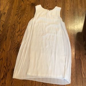 Mossimo dutti silky white dress